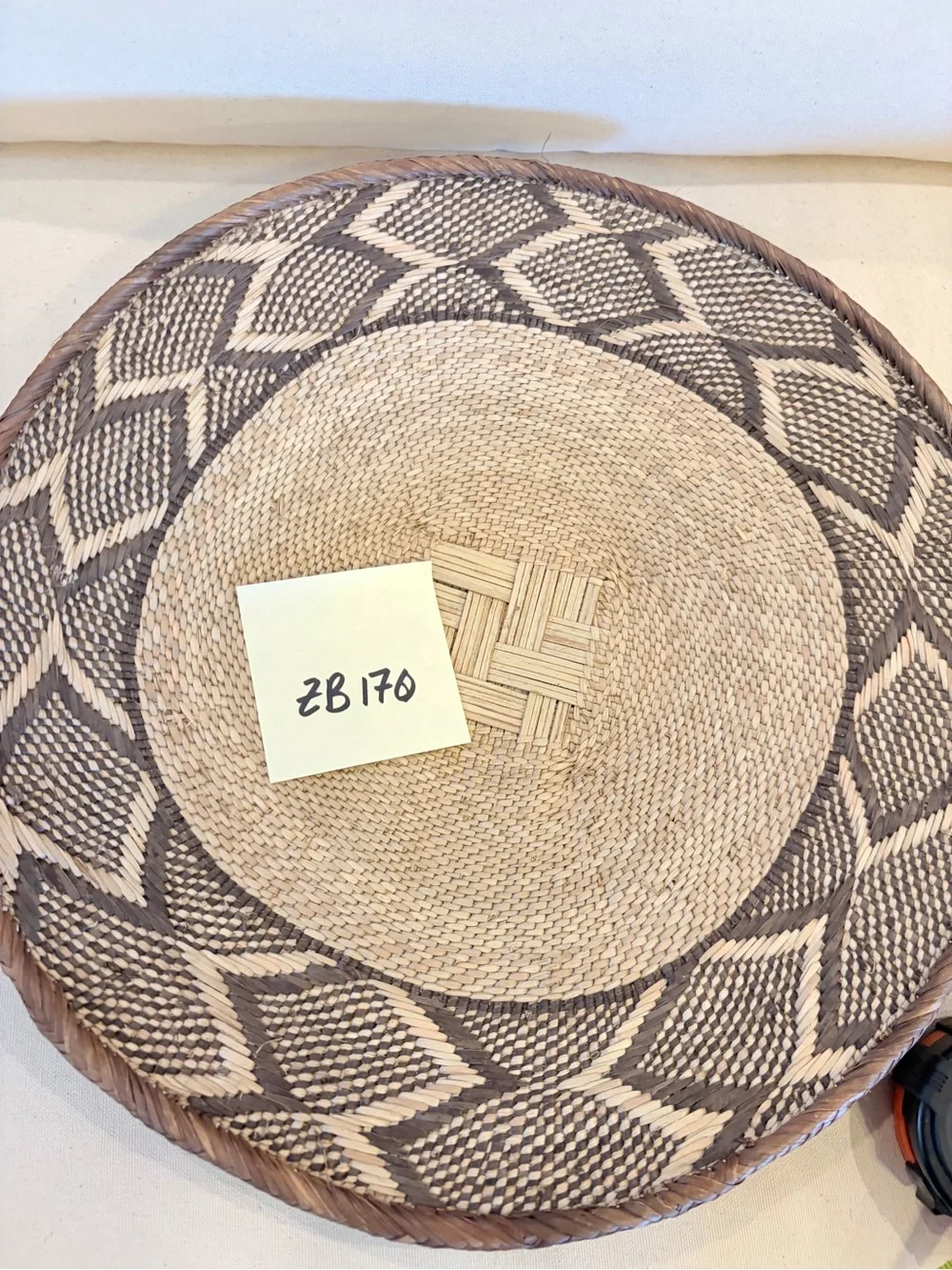 NEW Africa Woven Basket. Made by the Binga people of Zambia/Zimbabwe !Beautiful!